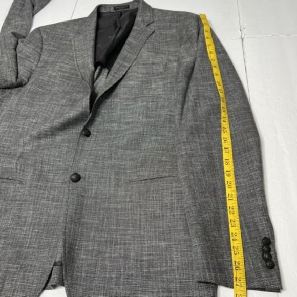 John Varvatos Star Usa Unconstructed Blazer Grey Size 40 - Picture 10 of 10